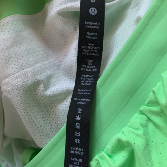 NEW Men’s Lululemon SZ. L Fast & Free lined 6” Shorts VERY POPULAR BNWT - Picture 14 of 15